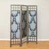 Homestyle4U Kambario pertvara, 120x2x170 cm, ruda