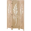 Homestyle4U Kambario pertvara, 120x2x170 cm, ruda