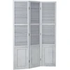 Homestyle4U Kambario pertvara, 120x2x170 cm, pilka