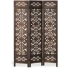 Homestyle4U Kambario pertvara, 120x2x170 cm, ruda