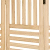Homestyle4U Kambario pertvara, 120x2x170 cm, ruda