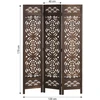Homestyle4U Kambario pertvara, 120x2x170 cm, ruda