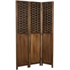 Homestyle4U Kambario pertvara, 120x2x170 cm, ruda
