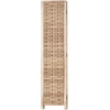 Homestyle4U Kambario pertvara, 120x2x170 cm, ruda