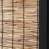 Homestyle4U Kambario pertvara, 120x2x170 cm, juoda ir ruda