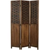 Homestyle4U Kambario pertvara, 120x2x170 cm, ruda