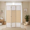Homestyle4U Kambario pertvara, 120x2x170 cm, ruda