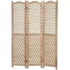 Homestyle4U Kambario pertvara, 120x2x170 cm, ruda
