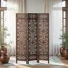 Homestyle4U Kambario pertvara, 120x2x170 cm, ruda