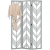 Homestyle4U Kambario pertvara, 120x2x170 cm, pilka