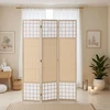 Homestyle4U Kambario pertvara, 120x2x170 cm, ruda