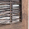 Homestyle4U Kambario pertvara, 120x2x170 cm, ruda