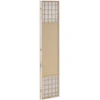 Homestyle4U Kambario pertvara, 120x2x170 cm, ruda