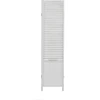 Homestyle4U Kambario pertvara, 130x2,2x175 cm, balta