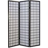 Homestyle4U Kambario pertvara, 132x2.2x175 cm, juoda