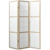 Homestyle4U Kambario pertvara, 132x2.2x175 cm, ruda