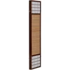 Homestyle4U Kambario pertvara, 132x2.2x175 cm, ruda