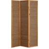 Homestyle4U Kambario pertvara, 132x2,2x175 cm, ruda