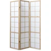 Homestyle4U Kambario pertvara, 132x2.2x175 cm, ruda