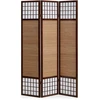 Homestyle4U Kambario pertvara, 132x2.2x175 cm, ruda