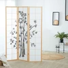 Homestyle4U Kambario pertvara, 132x2x179 cm, balta