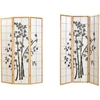 Homestyle4U Kambario pertvara, 132x2x179 cm, balta