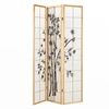 Homestyle4U Kambario pertvara, 132x2x179 cm, balta