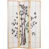 Homestyle4U Kambario pertvara, 132x2x179 cm, balta
