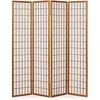 Homestyle4U Kambario pertvara, 176x2,2x175 cm, ruda