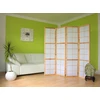 Homestyle4U Kambario pertvara, 176x2,2x175 cm, ruda