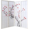 Homestyle4U Kambario pertvara, 176x2.2x179 cm, balta