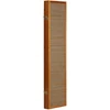 Homestyle4U Kambario pertvara, 220x2.2x175 cm, ruda