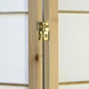 Homestyle4U Kambario pertvara, 220x2.2x175 cm, balta