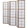 Homestyle4U Kambario pertvara, 220x2,2x175 cm, ruda