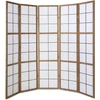 Homestyle4U Kambario pertvara, 220x2,2x175 cm, ruda