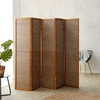 Homestyle4U Kambario pertvara, 220x2.2x175 cm, ruda
