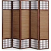 Homestyle4U Kambario pertvara, 220x2.2x175 cm, ruda