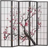 Homestyle4U Kambario pertvara, 220x2x179 cm, juoda, balta, raudona