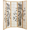 Homestyle4U Kambario pertvara, 220x2x179 cm, ruda
