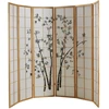 Homestyle4U Kambario pertvara, 263x2x179 cm, smėlio spalvos