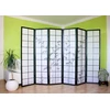 Homestyle4U Kambario pertvara, 264x2.2x179 cm, juoda