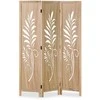 Homestyle4U Kambario pertvara, 120x2x170 cm, ruda