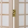 Homestyle4U Kambario pertvara, 120x2x170 cm, ruda