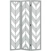 Homestyle4U Kambario pertvara, 120x2x170 cm, pilka