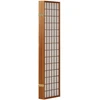 Homestyle4U Kambario pertvara, Shoji sulankstoma, 264x2.2x175 cm, ruda