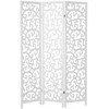 Homestyle4U Kambario pertvara, 130x2.2x175 cm, balta