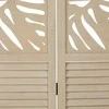 Homestyle4U Kambario pertvara, 120x2.2x170 cm, ruda