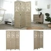 Homestyle4U Kambario pertvara, 120x2.2x170 cm, ruda