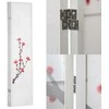 Homestyle4U Kambario pertvara, 220x2.2x179 cm, balta