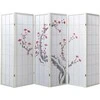 Homestyle4U Kambario pertvara, 264x2.2x179 cm, balta